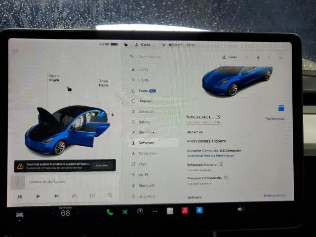 2018 TESLA MODEL 3 