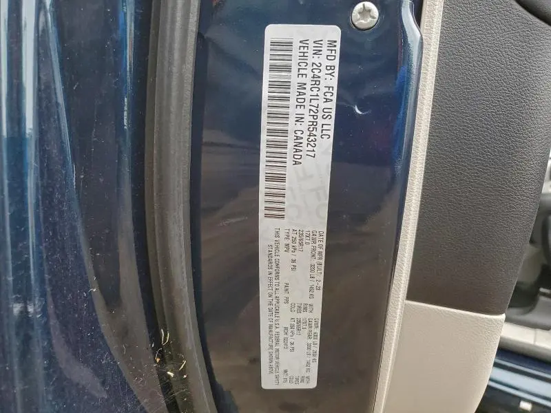 2023 CHRYSLER PACIFICA HYBRID TOURING L  