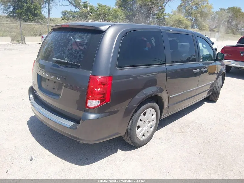 2016 DODGE GRAND CARAVAN AMERICAN VALUE PKG