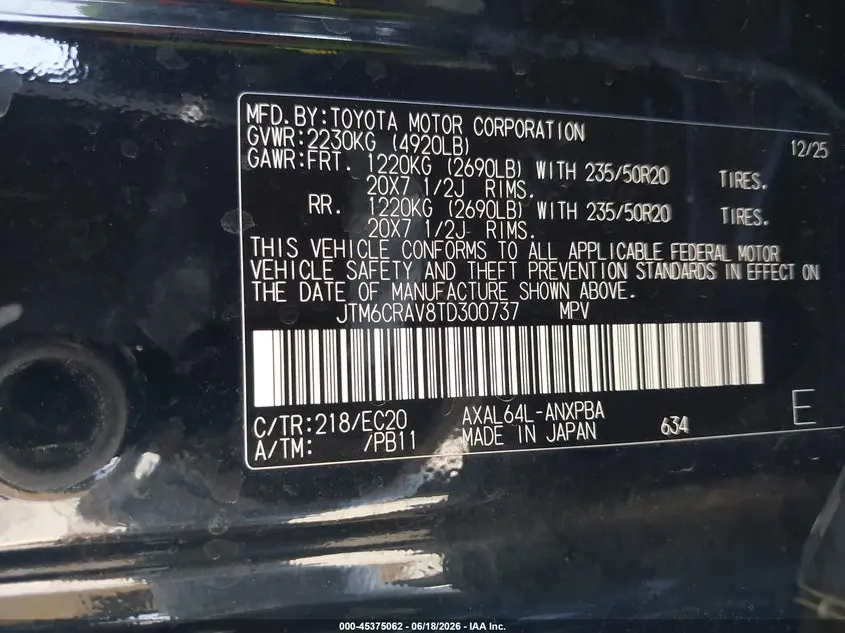 2026 TOYOTA RAV4 XSE