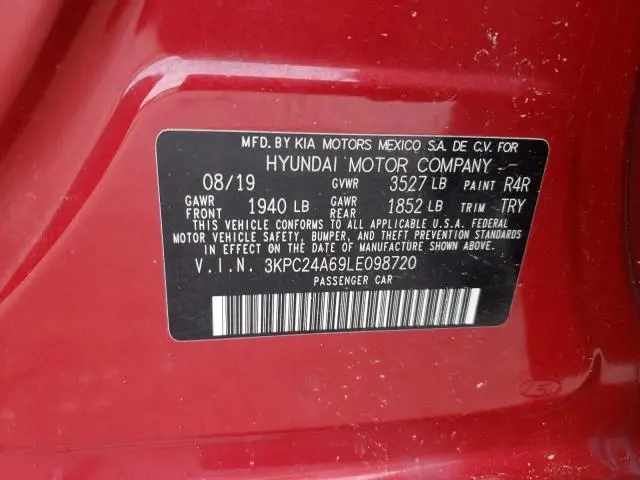 2020 HYUNDAI ACCENT SE