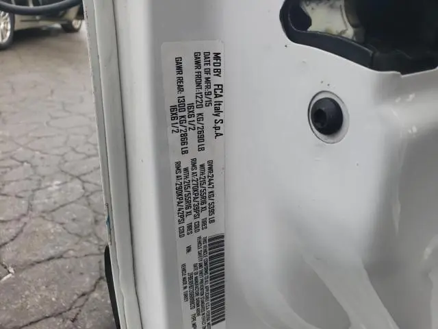 2016 RAM PROMASTER CITY SLT  