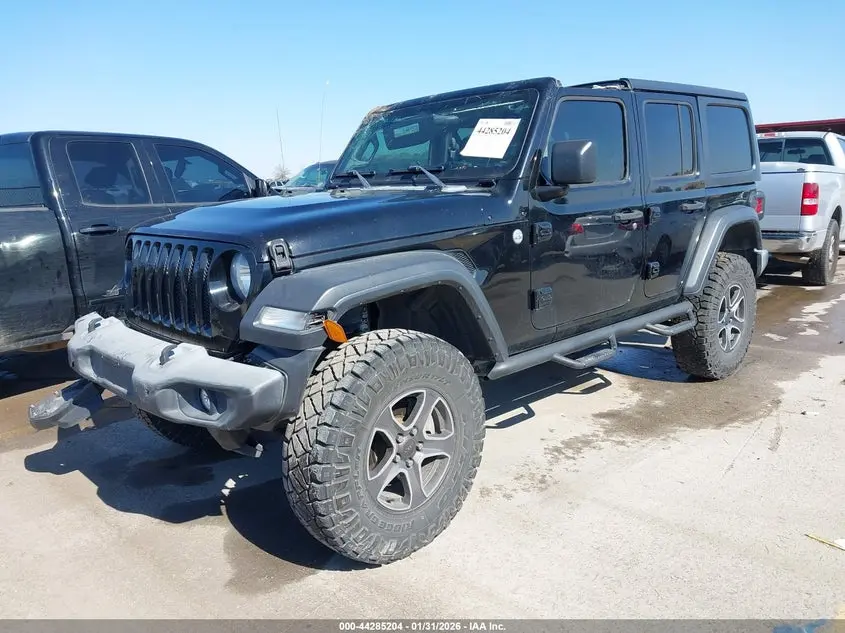 2019 JEEP WRANGLER UNLIMITED SPORT S 4X4