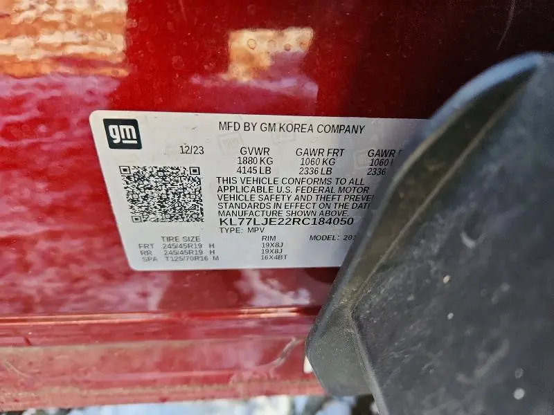2024 CHEVROLET TRAX 2RS  