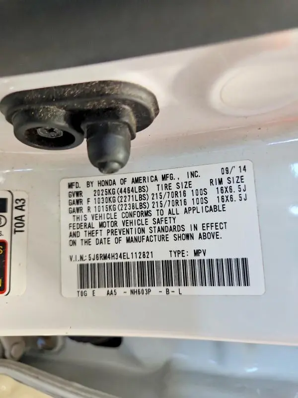 2014 HONDA CR-V LX  