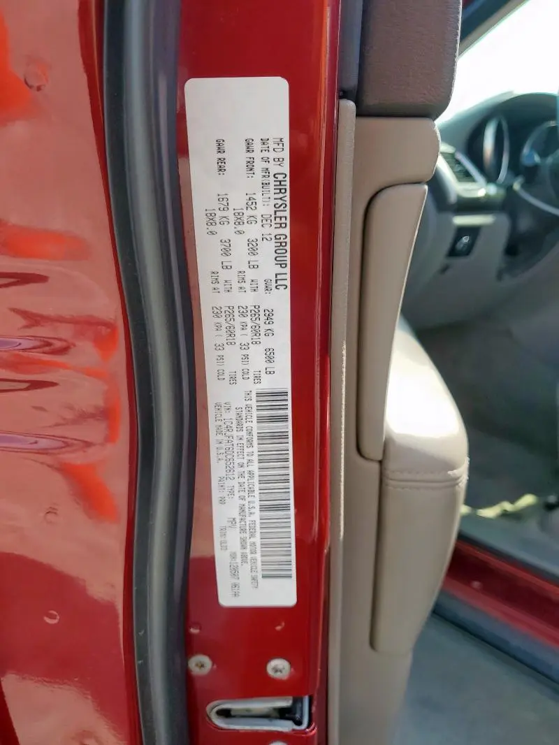 2013 JEEP GRAND CHEROKEE LAREDO  