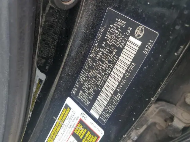 2011 TOYOTA CAMRY BASE  