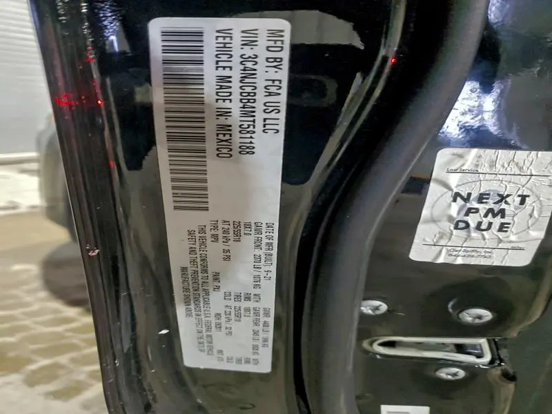 2021 JEEP COMPASS LATITUDE  