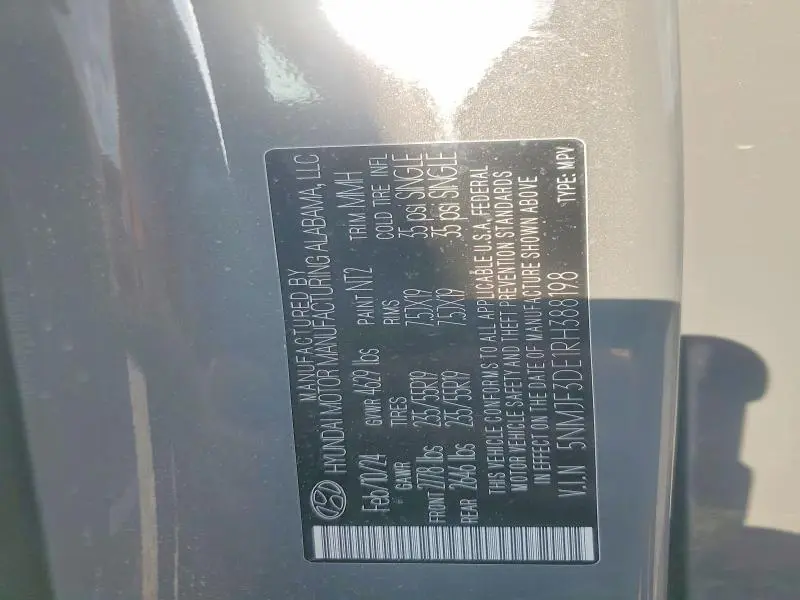 2024 HYUNDAI TUCSON SEL  