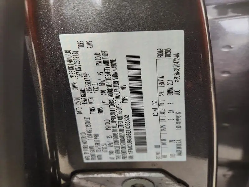 2014 FORD ESCAPE SE  