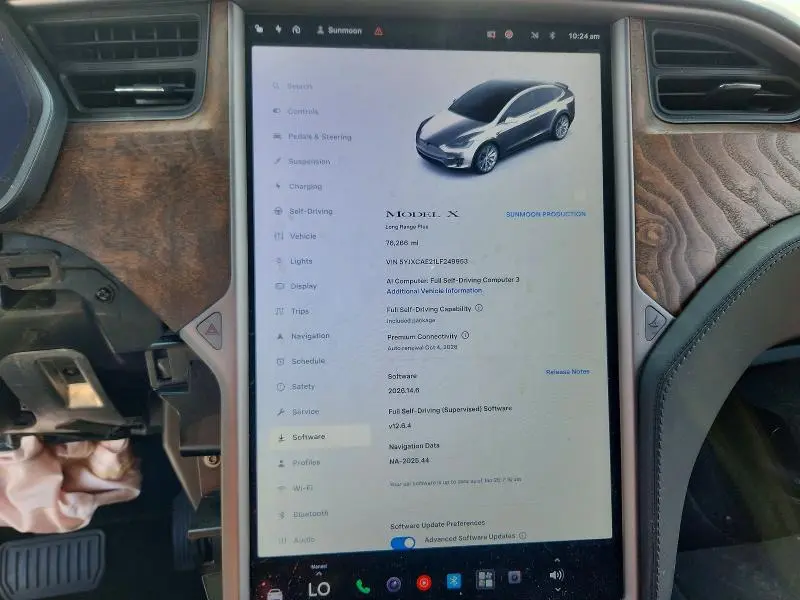 2020 TESLA MODEL X   