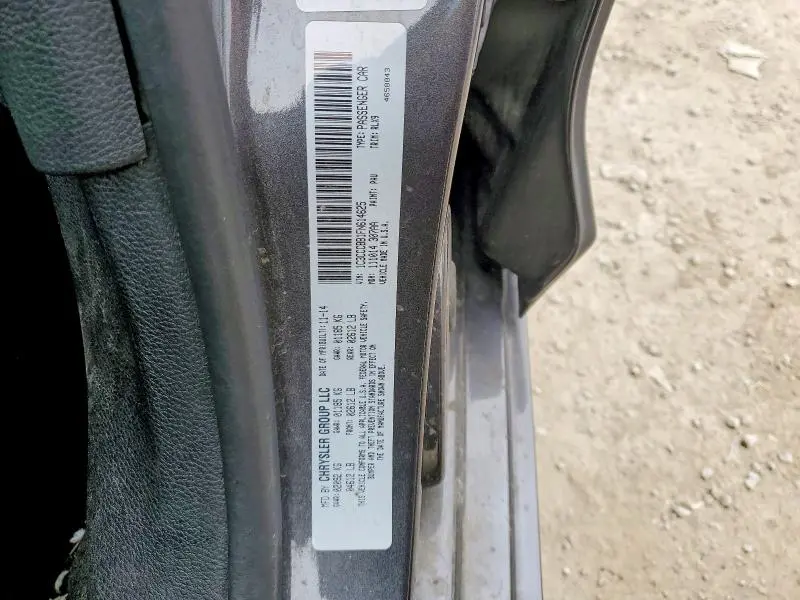 2015 CHRYSLER 200 S  