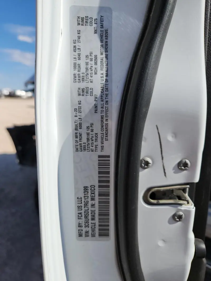 2024 RAM 2500 BIG HORN  