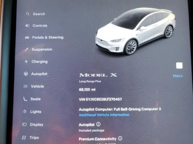 2020 TESLA MODEL X   