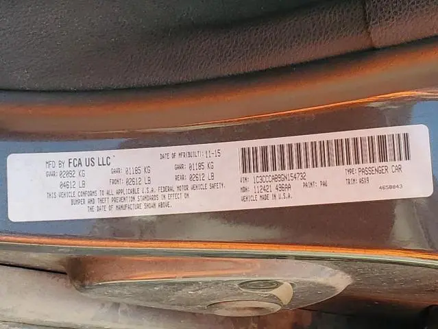 2016 CHRYSLER 200 LIMITED  