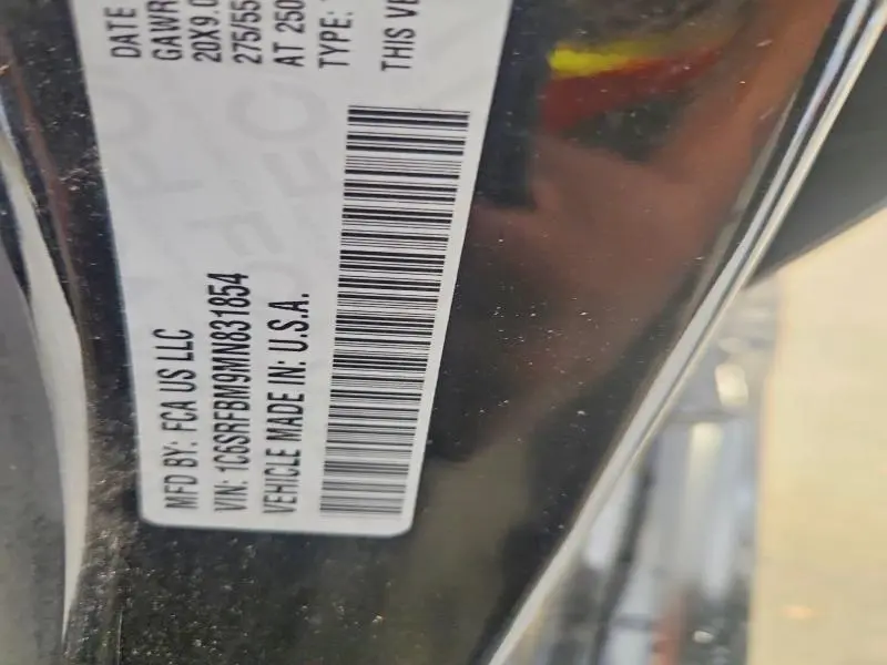 2021 RAM 1500 BIG HORN/LONE STAR  