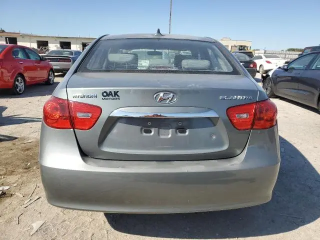 2010 HYUNDAI ELANTRA BLUE  