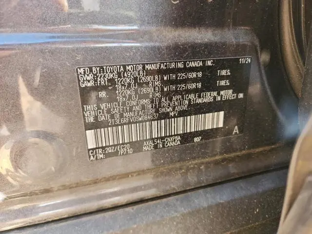 2025 TOYOTA RAV4 XSE  