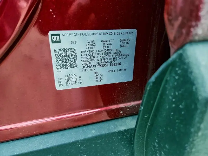 2025 CHEVROLET EQUINOX LT  