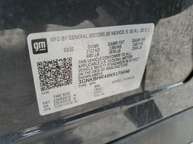 2022 CHEVROLET BLAZER 2LT  