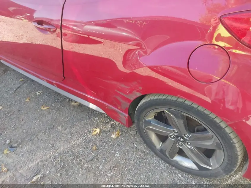 2014 HYUNDAI VELOSTER TURBO W/BLACK