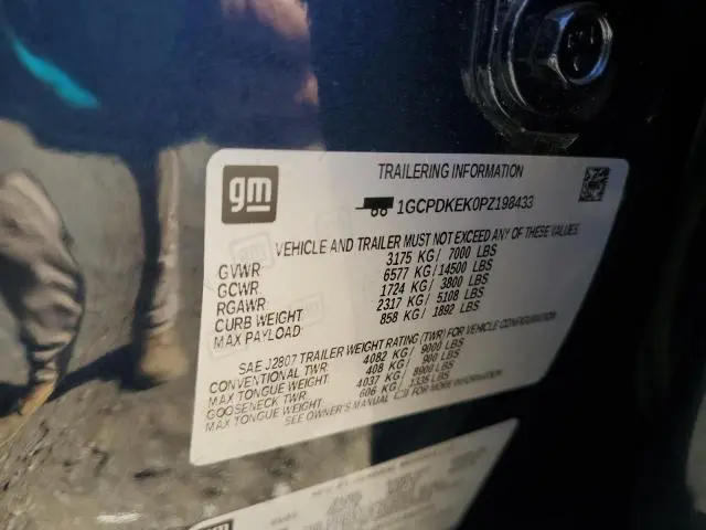 2023 CHEVROLET SILVERADO K1500 LT-L  