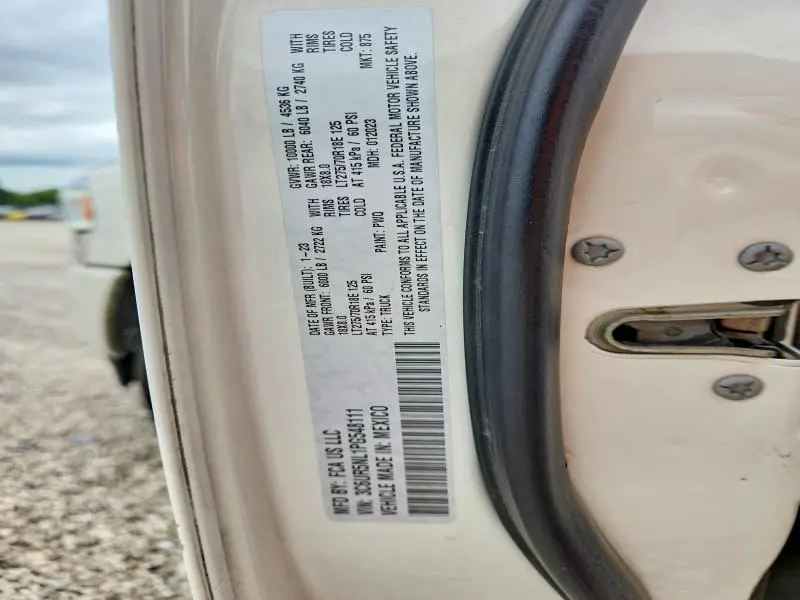 2023 RAM 2500 LARAMIE  