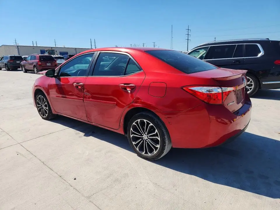 2016 TOYOTA COROLLA S PLUS  