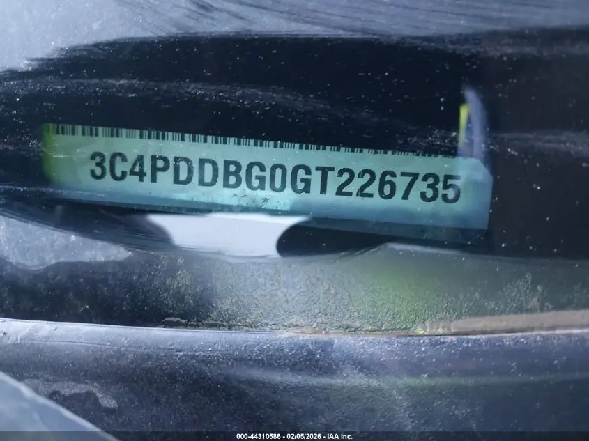 2016 DODGE JOURNEY SXT