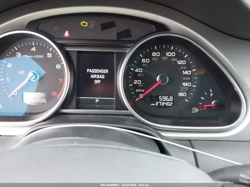 2013 AUDI Q7 3.0T S LINE PRESTIGE