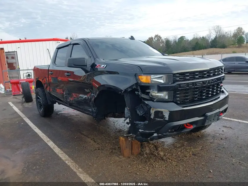 2021 CHEVROLET SILVERADO 1500 4WD  SHORT BED CUSTOM TRAIL BOSS/4WD  STANDARD BED CUSTOM TRAIL BOSS