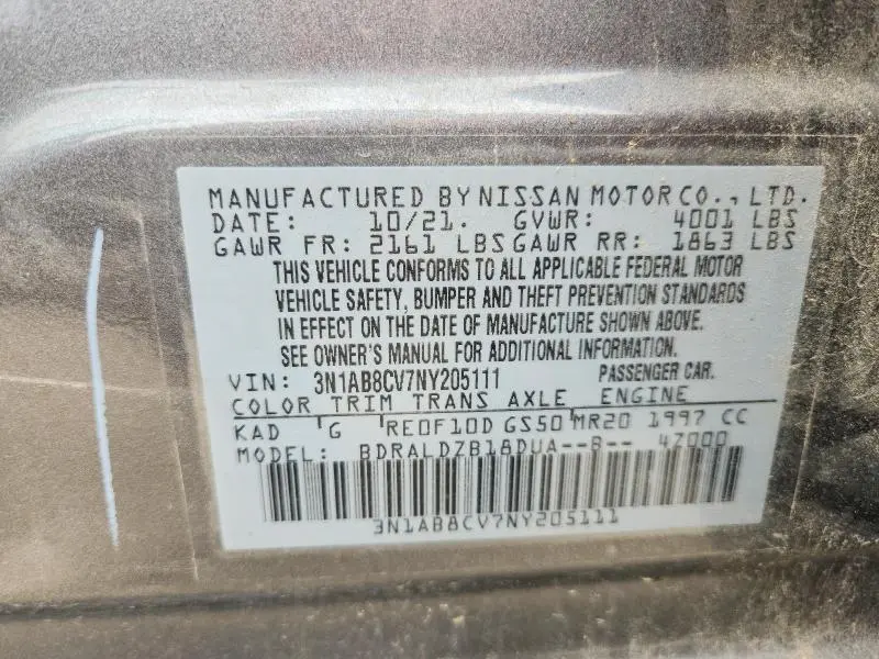 2022 NISSAN SENTRA SV  