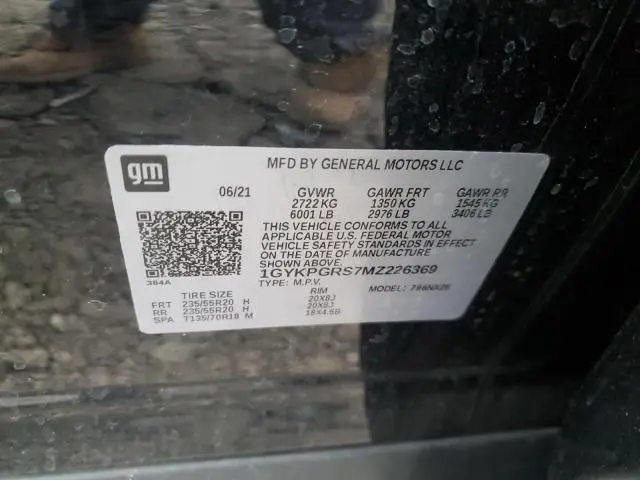 2021 CADILLAC XT6 SPORT  