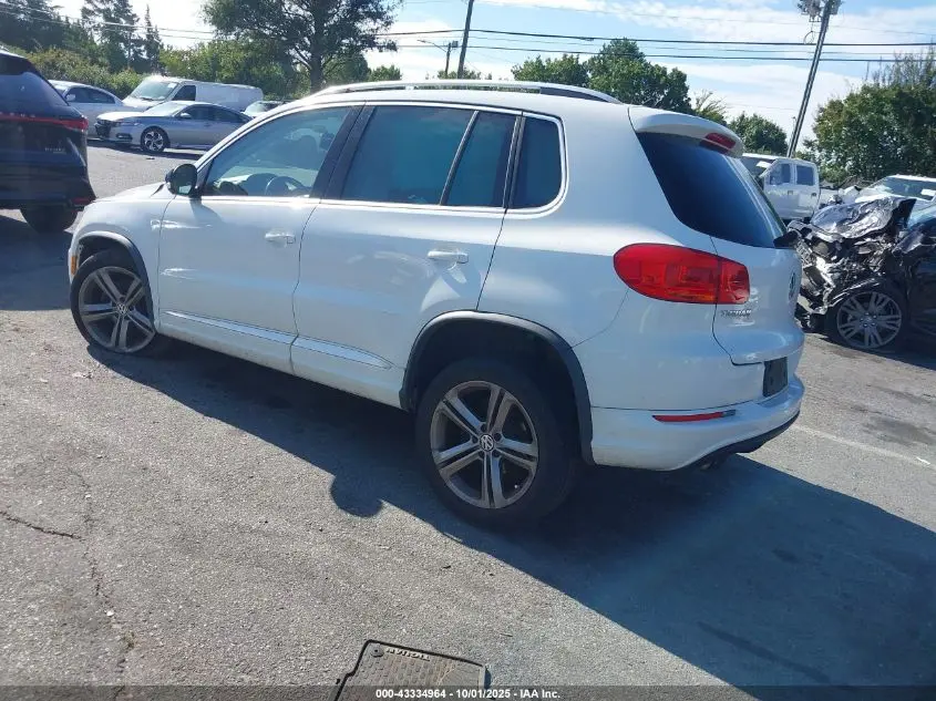 2017 VOLKSWAGEN TIGUAN 2.0T SPORT