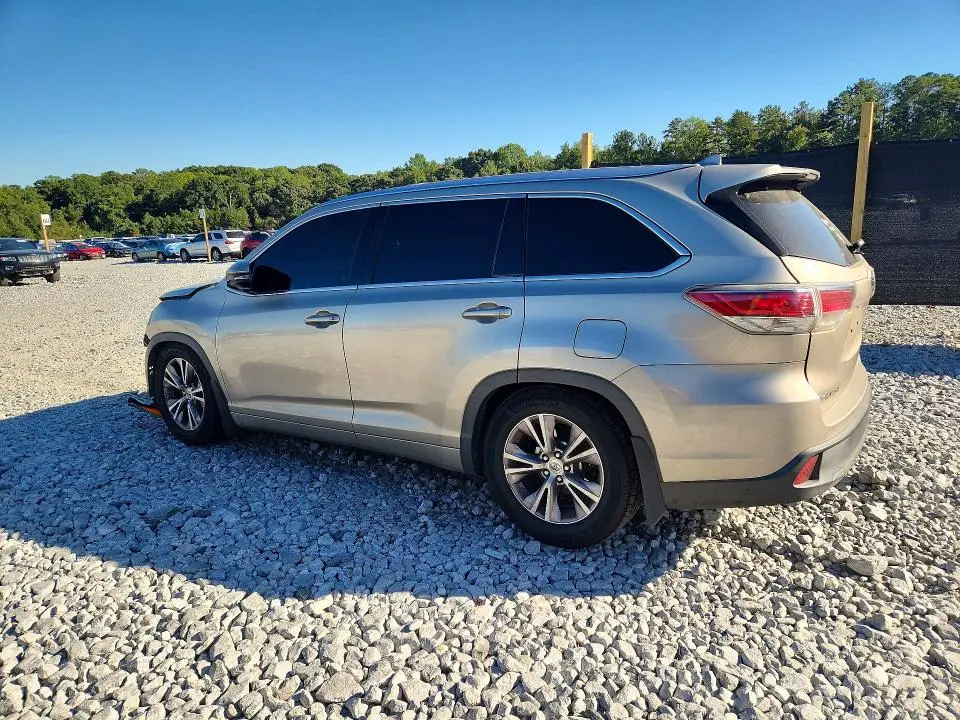 2015 TOYOTA HIGHLANDER XLE  