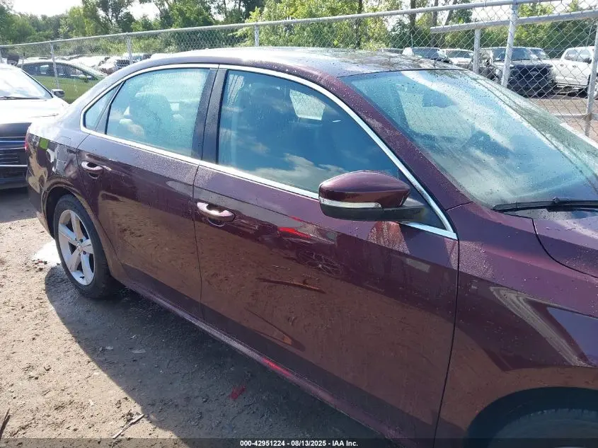 2012 VOLKSWAGEN PASSAT 2.5L SE