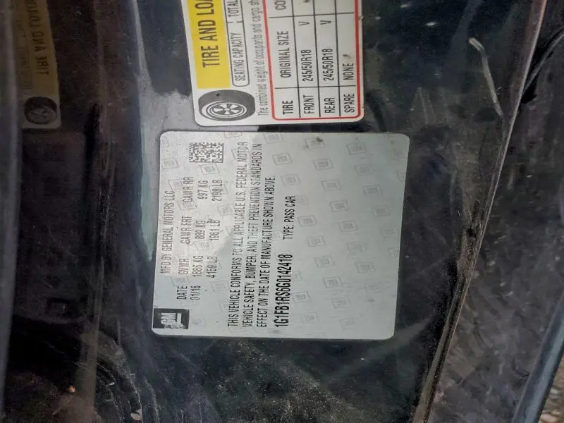 2016 CHEVROLET CAMARO LT  