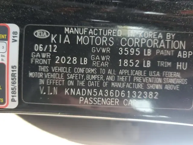 2013 KIA RIO EX  