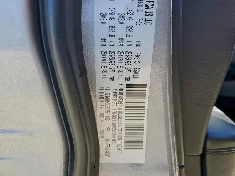 2019 DODGE DURANGO SXT  