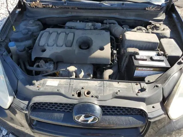 2010 HYUNDAI ACCENT BLUE