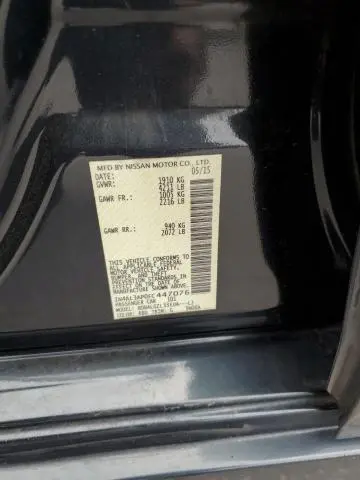 2015 NISSAN ALTIMA 2.5  