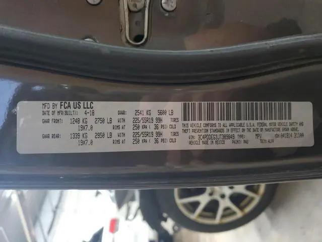 2018 DODGE JOURNEY GT  