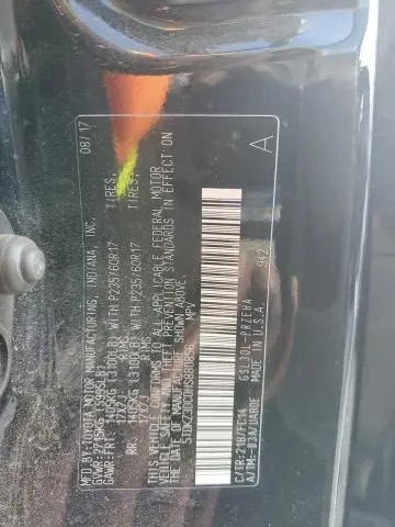 2017 TOYOTA SIENNA LE  