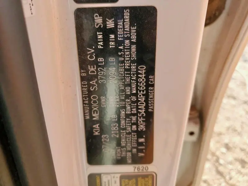 2023 KIA FORTE GT LINE  