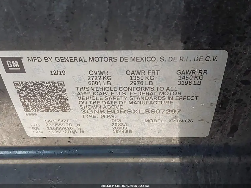 2020 CHEVROLET BLAZER FWD 3LT