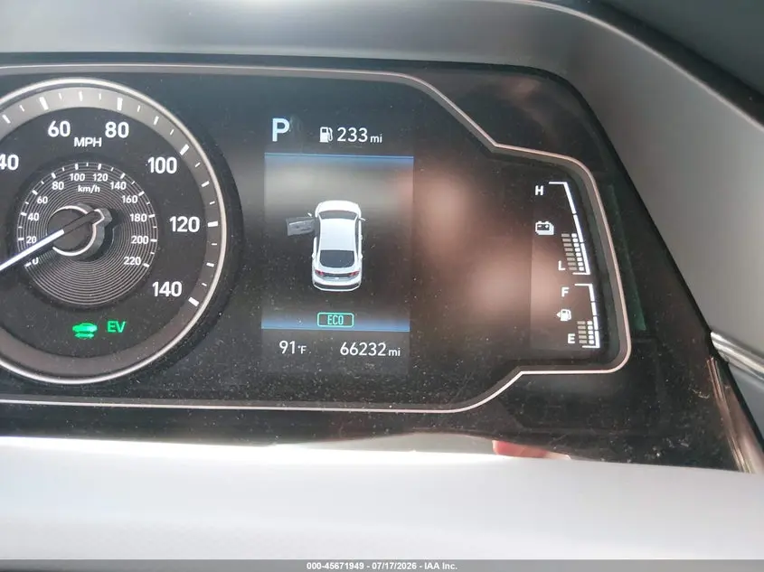 2020 HYUNDAI IONIQ HYBRID BLUE