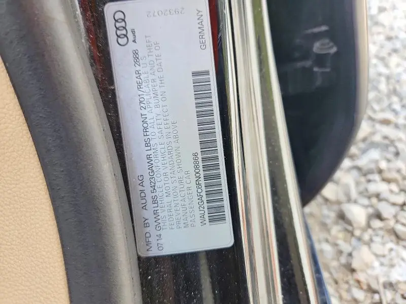 2015 AUDI A7 PRESTIGE  
