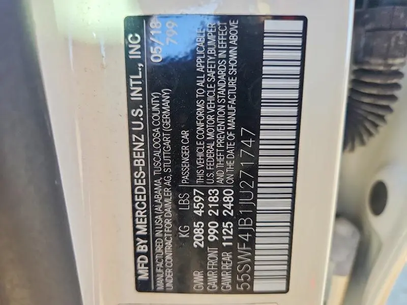 2018 MERCEDES-BENZ C 300  