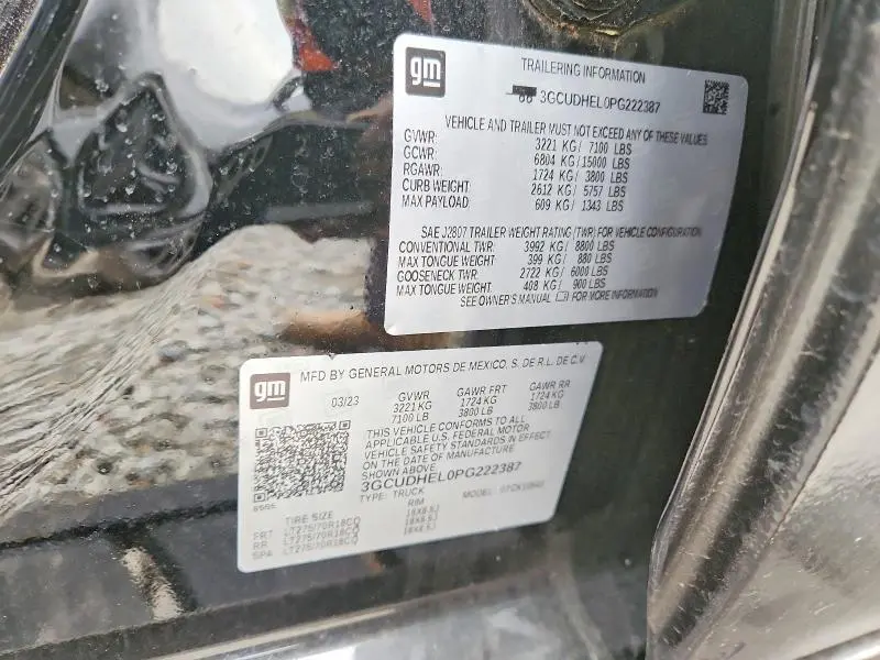 2023 CHEVROLET SILVERADO K1500 ZR2  