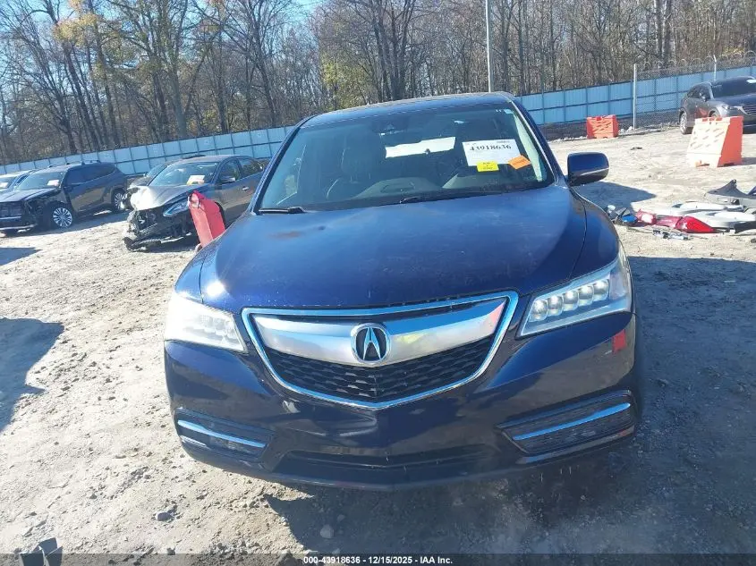 2016 ACURA MDX TECHNOLOGY   ACURAWATCH PLUS PACKAGES/TECHNOLOGY PACKAGE